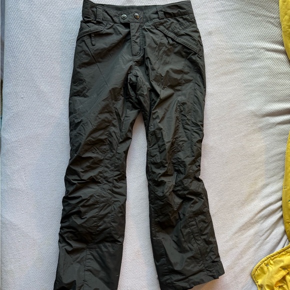 COLUMBIA Titanium Womens Size XS Omni-Tech Ski Snowboard Black Pants - Picture 1 of 8